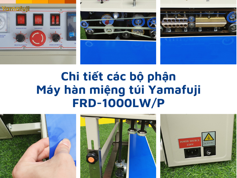 Đặc điểm nổi bật của máy hàn miệng túi Yamafuji FRD-1000LW/P