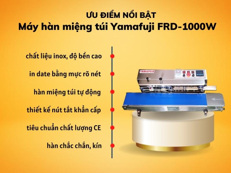 Đặc điểm của máy Yamafuji FRD-1000W