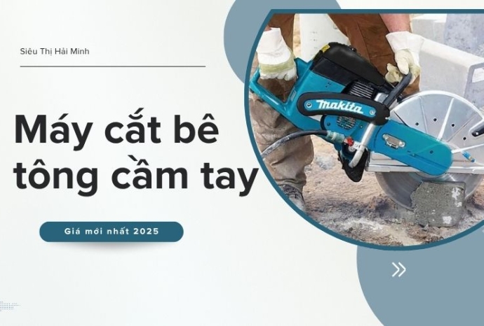 Giá máy cắt bê tông cầm tay mới nhất 2025