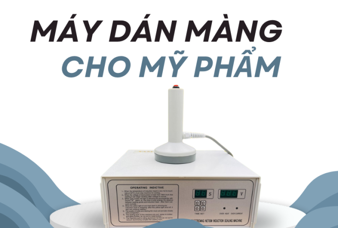 máy dán màng cho mỹ phẩm dạng kem