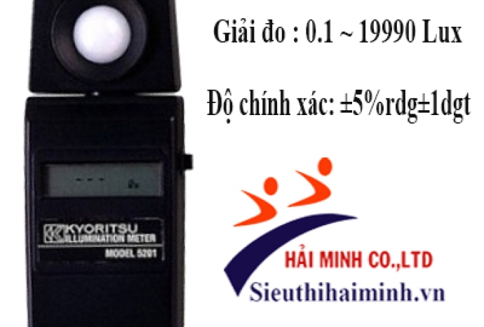 Báo giá máy đo cường độ ánh sáng Kyoritsu 5201