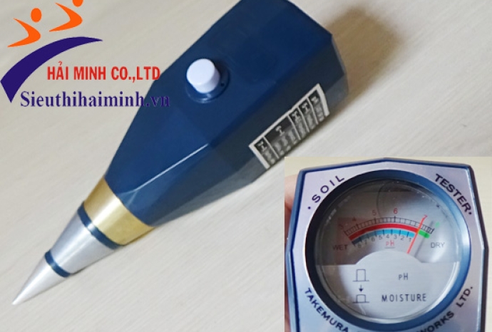 Mua máy đo pH và độ ẩm đất chính hãng ở đâu?