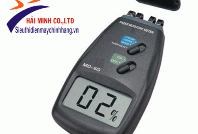 Xác định độ ẩm thật dễ dàng với máy đo độ ẩm
