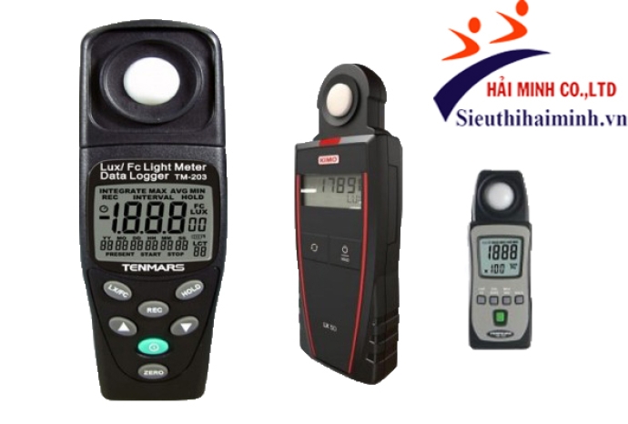 Siêu thị Hải Minh - đơn vị phân phối máy đo ánh sáng chất lượng số 1