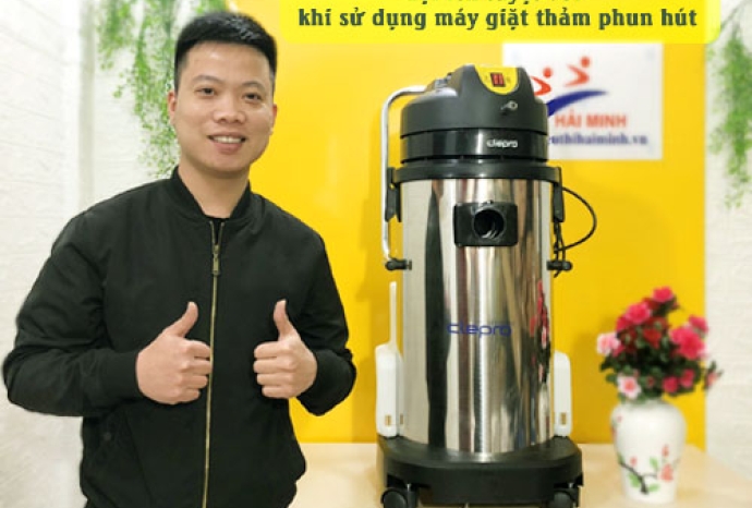 Khám phá lợi ích tuyệt vời khi sử dụng máy giặt thảm phun hút