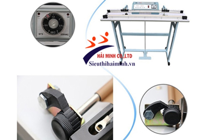 Hướng dẫn vệ sinh máy hàn miệng túi dập chân