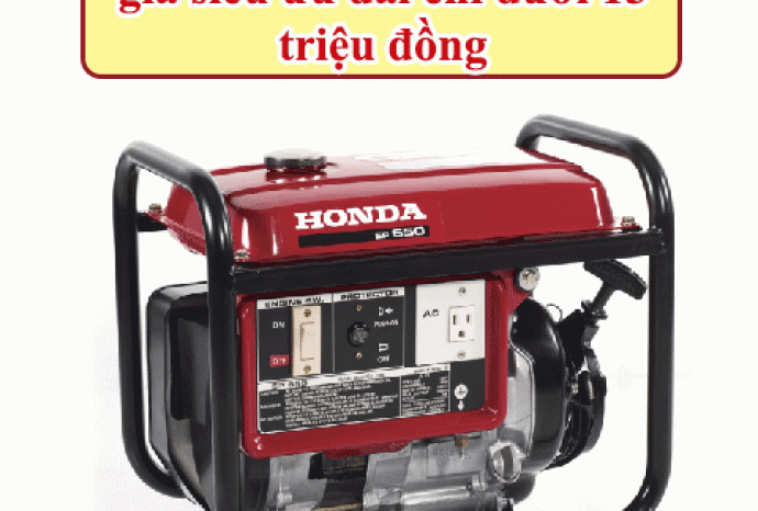 [Hot]máy phát điện Honda giá siêu ưu đãi chỉ dưới 15 triệu đồng