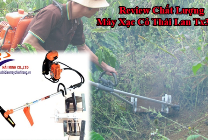 Review Chất Lượng Máy Xạc Cỏ Thái Lan Tx300