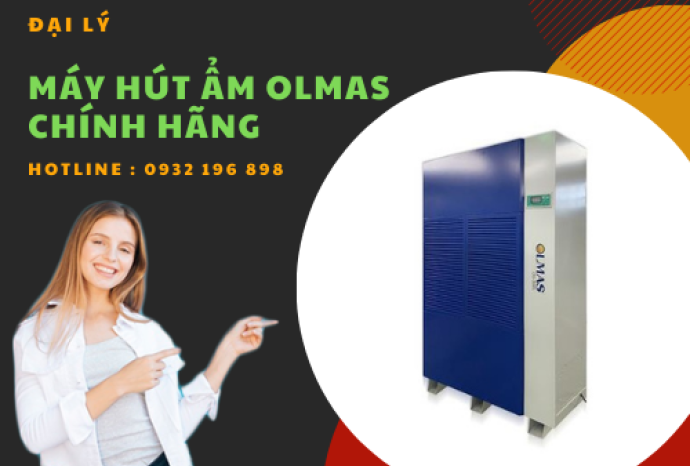 Đại lý máy khử ẩm công nghiệp Olmas chính hãng