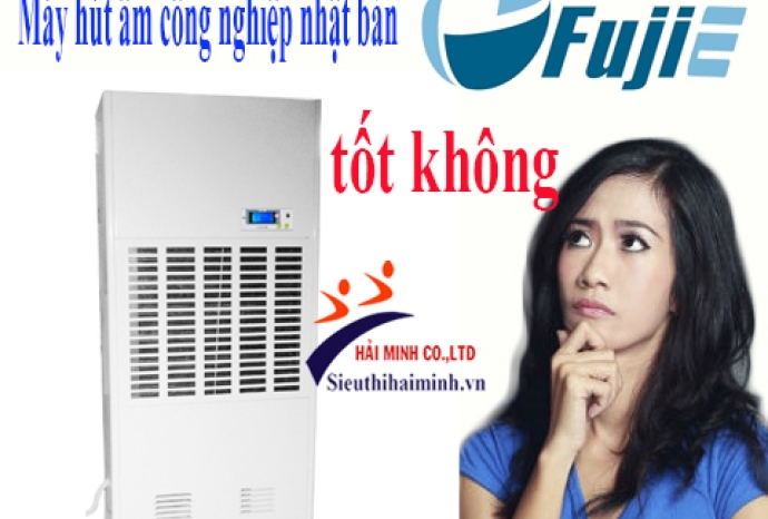 Đánh giá máy hút ẩm công nghiệp Nhật Bản Fujie