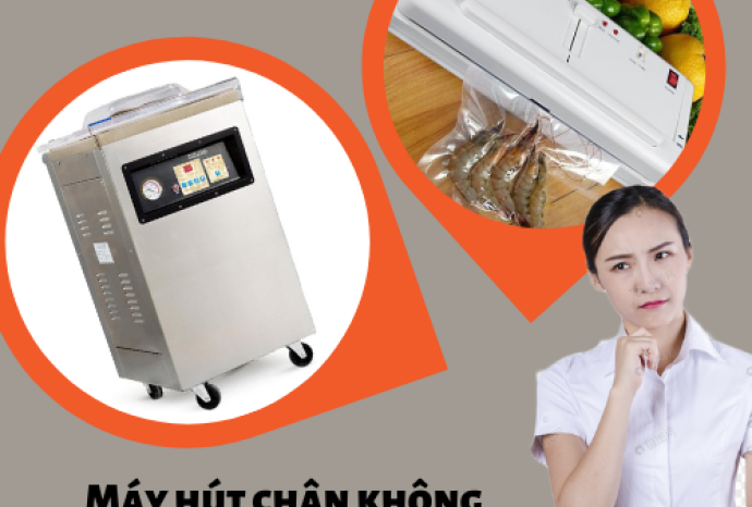 Máy hút chân không lớn cỡ nào?