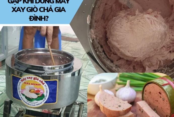 7 câu hỏi thường gặp khi dùng máy xay giò chả gia đình?