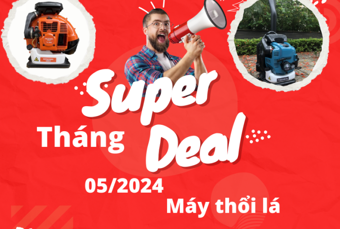 Deal hời máy thổi lá cây 05/2024!