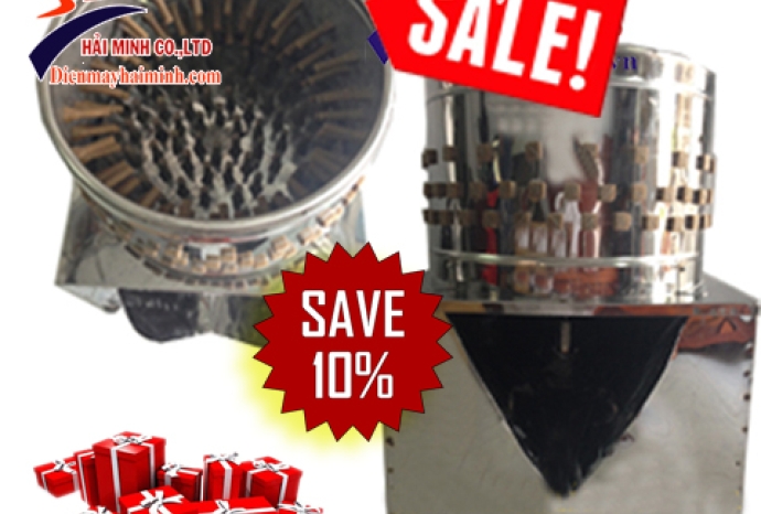 Có nên mua máy vặt lông gà lông vịt khi chỉ vặt tầm 20 con mỗi ngày?