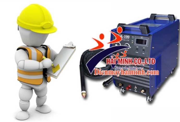 Hướng dẫn vận hành máy cắt plasma mini Tân Thành cắt thép