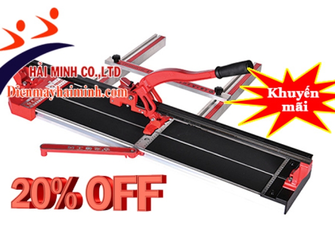 Máy cắt gạch bằng tay 1 thanh Longde D25 – 800 giúp cắt nhanh, số lượng nhiều