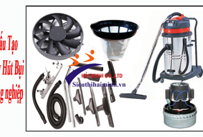 Máy Hút Bụi Công Nghiệp Có Cấu Tạo Đơn Giản Không?