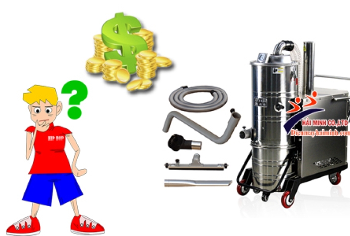 Giá máy hút bụi công nghiệp công suất lớn