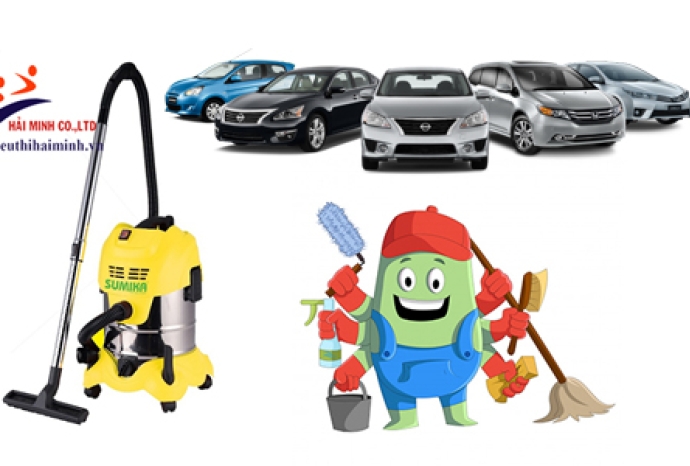 Máy hút bụi công nghiệp ô tô được sử dụng như thế nào?