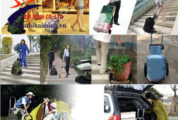 Bật mí dòng xe đẩy hàng leo cầu thang Maxkiwi tốt nhất