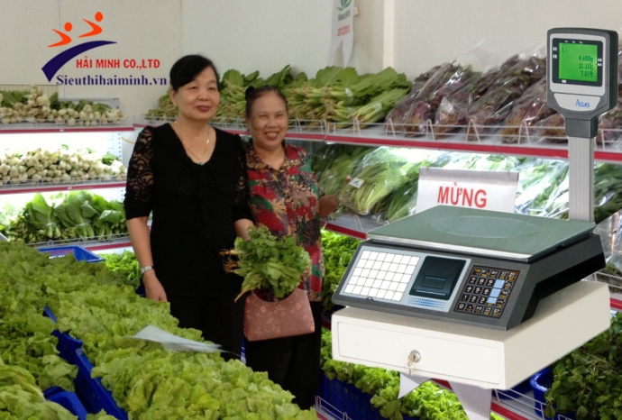 Cách sử dụng cân điện tử tính tiền in hoá đơn Aclas CS3X