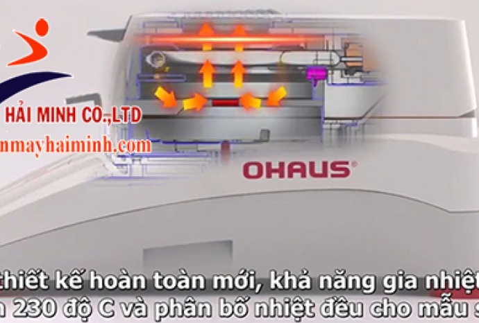 Mua cân phân tích độ ẩm Ohaus MB90 ở đâu tốt?