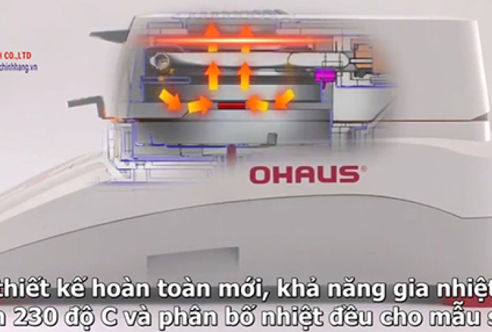Lựa chọn mua cân phân tích độ ẩm Ohaus MB90 tại Hải Minh, cân nhanh và hiệu quả
