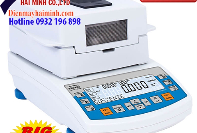 Đánh giá cân sấy ẩm hồng ngoại Radwag MA110.R