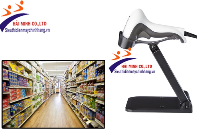 Máy quét mã vạch Opticon L-50C (1D) tốt nhất cho cửa hàng tạp hóa