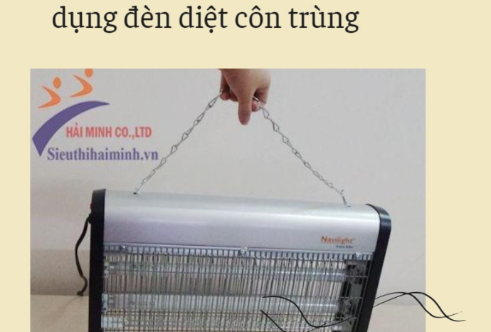 Lý do bạn nên mua và sử dụng đèn diệt côn trùng