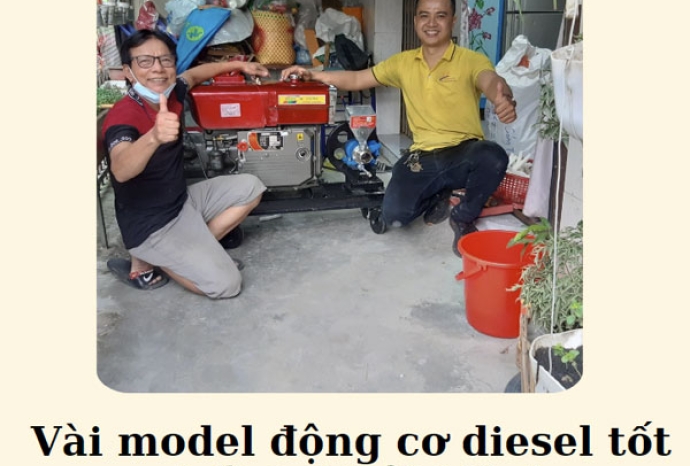 Vài model động cơ diesel tốt nhất tại Hải Minh