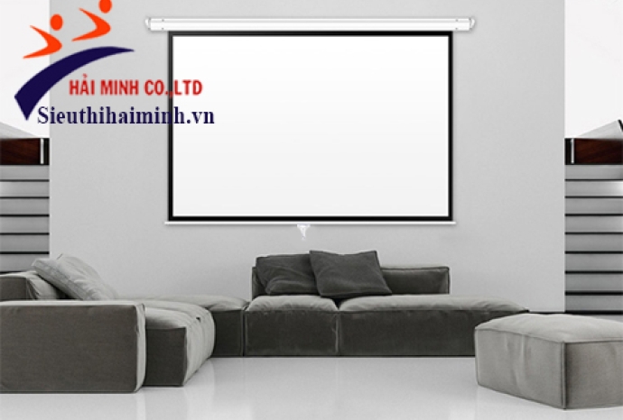 TOP 4 màn chiếu kéo tay giá rẻ HOT của Hải Minh