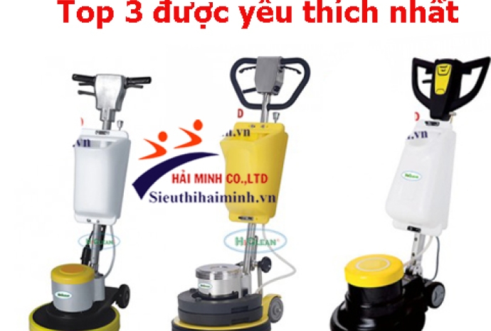 Top 3 máy chà sàn công nghiệp giá rẻ bán chạy nhất.