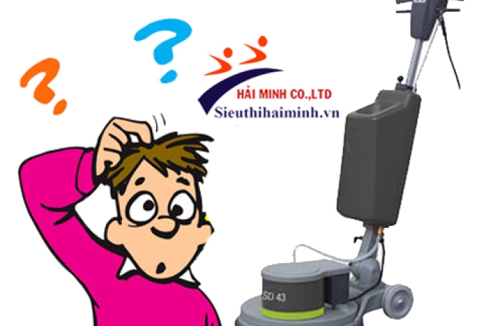 Những câu hỏi thường gặp khi chọn mua máy chà sàn