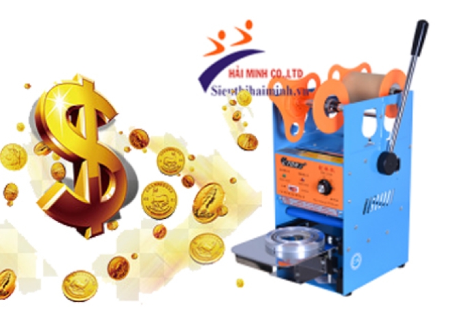 5 đặc điểm ưu việt của máy ép ly trà sữa