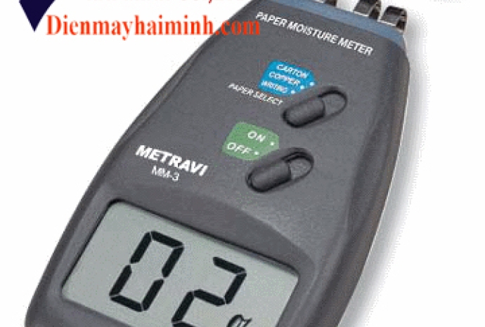 Bật mí đến bạn tính năng nổi bật của máy đo độ ẩm giấy MMPro HMMD6G