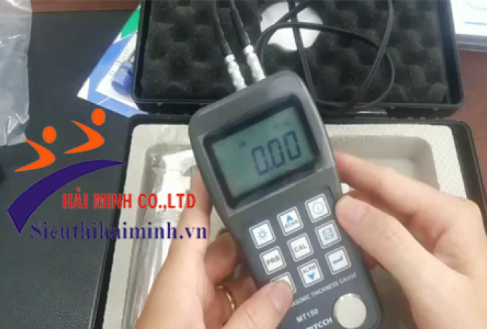 Giá máy đo độ dày kim loại MT 150 tại Hải Minh