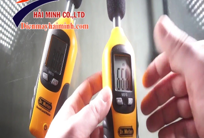 Sử dụng máy đo tiếng ồn như thế nào ?