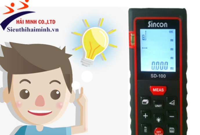 Tìm hiểu các tính năng của máy đo khoảng cách SD-100
