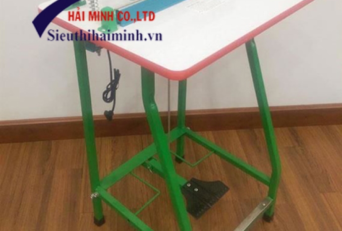 Bảo quản thực phẩm tốt hơn với máy hàn miệng túi dập chân m2-400