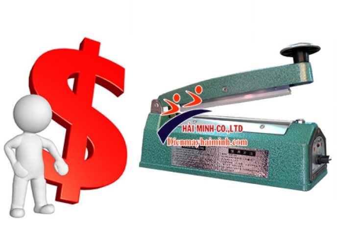 Máy ép túi ni lông cầm tay giá bao nhiêu là rẻ?
