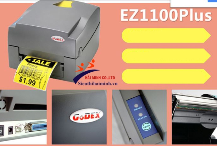 Top 3 máy in mã vạch tem vàng được tin dùng tại siêu thị Hải Minh