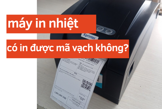 máy in nhiệt có in được mã vạch không?