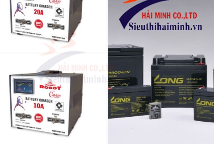 Bộ sạc ắc quy 12v giá rẻ bán ở đâu Hà Nội