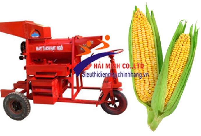 Máy tách hạt ngô được áp dụng nhiều tại Việt Nam