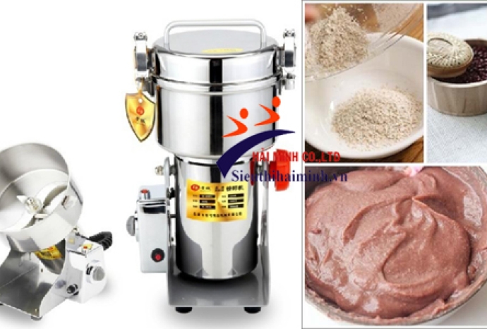 Hướng dẫn dùng máy nghiền bột làm bột đậu đỏ tại nhà