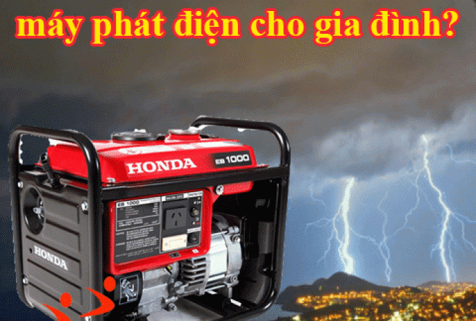 Mùa mưa bão có nên mua máy phát điện cho gia đình?
