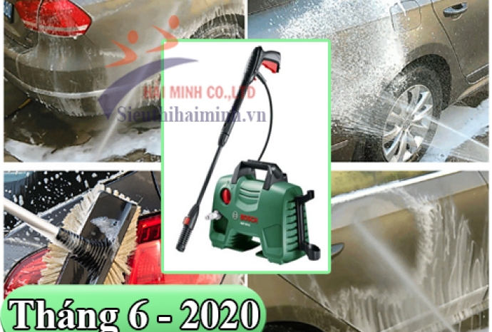 Máy rửa xe ô tô giá bao nhiêu trong tháng 6 2020?