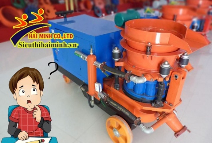 5 yếu tố để chọn mua được máy phun vữa bê tông chất lượng