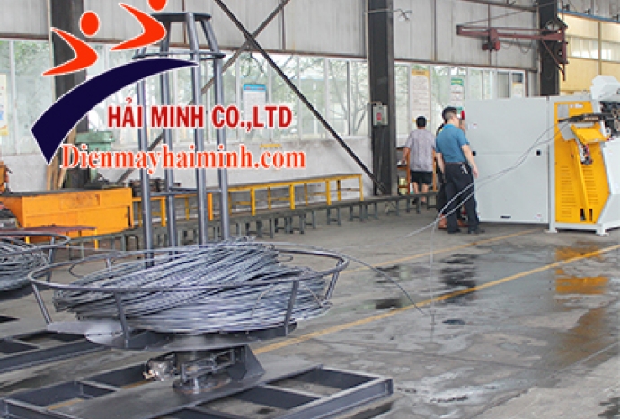 Giới thiệu máy bẻ đai sắt tự động dạng đứng